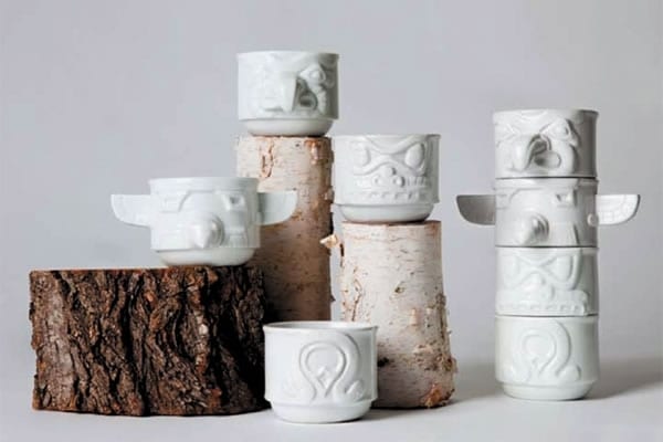 Totem Cups by Rob Southcott